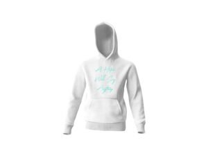 A Hater Will Say Anything White Hoodie